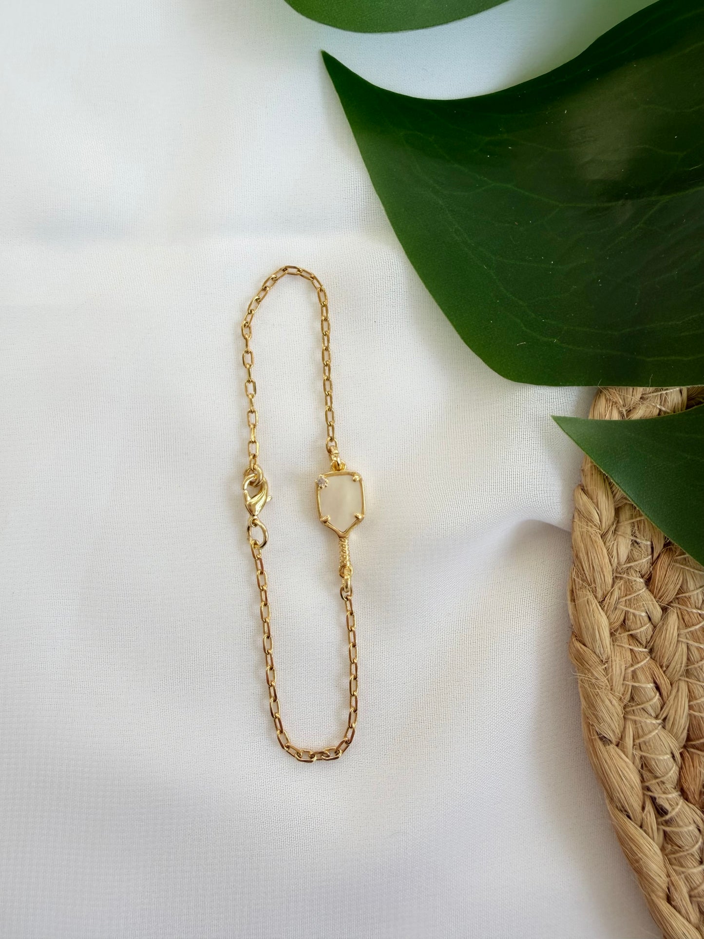 Pickleball Paddle Chain Bracelet