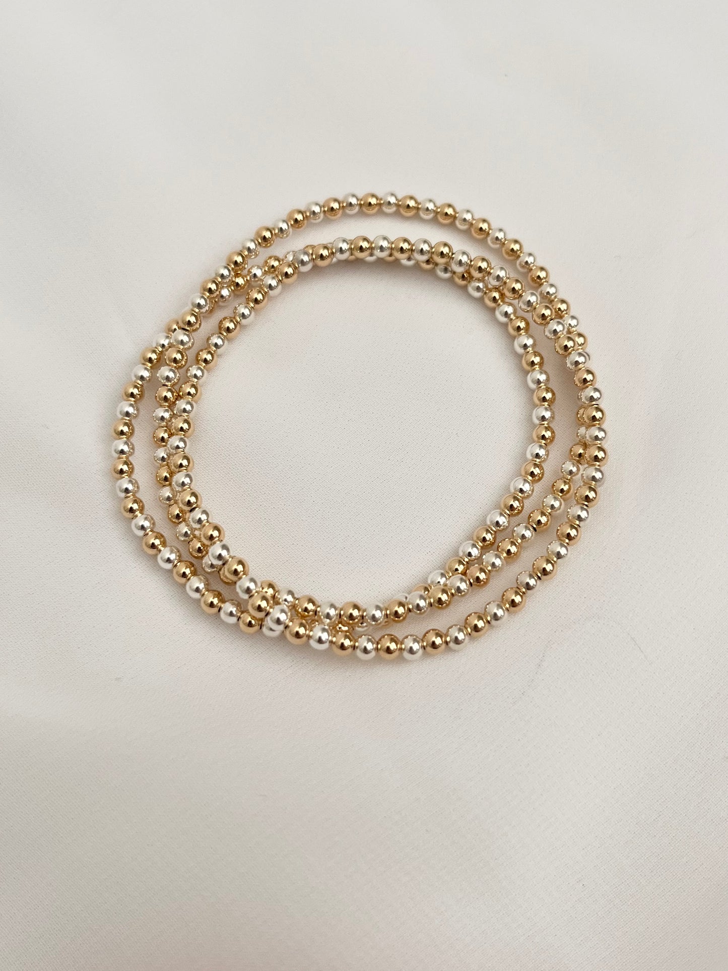 Gold & Silver Combo Bracelet