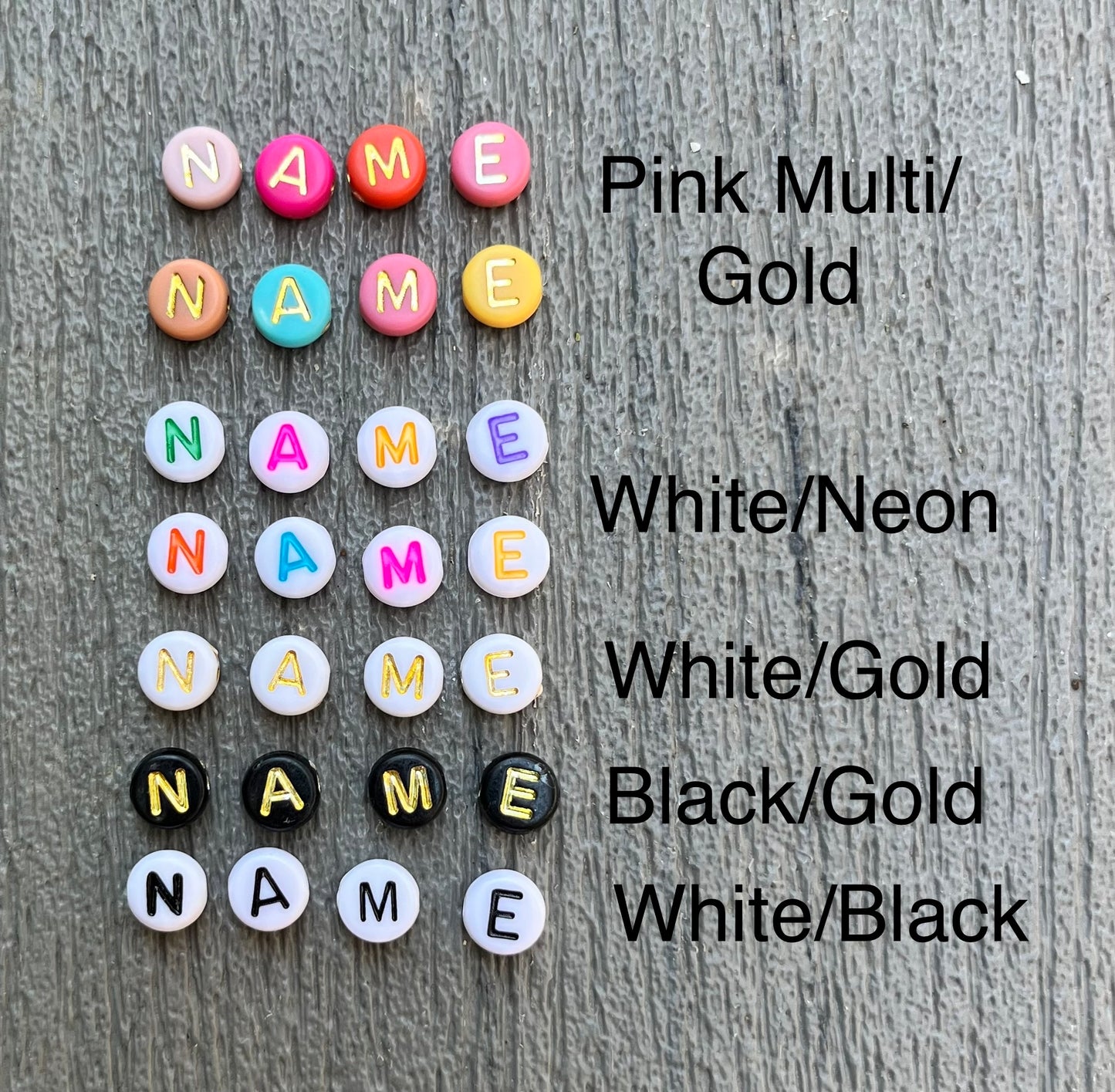 Custom Name Bracelet - 4mm