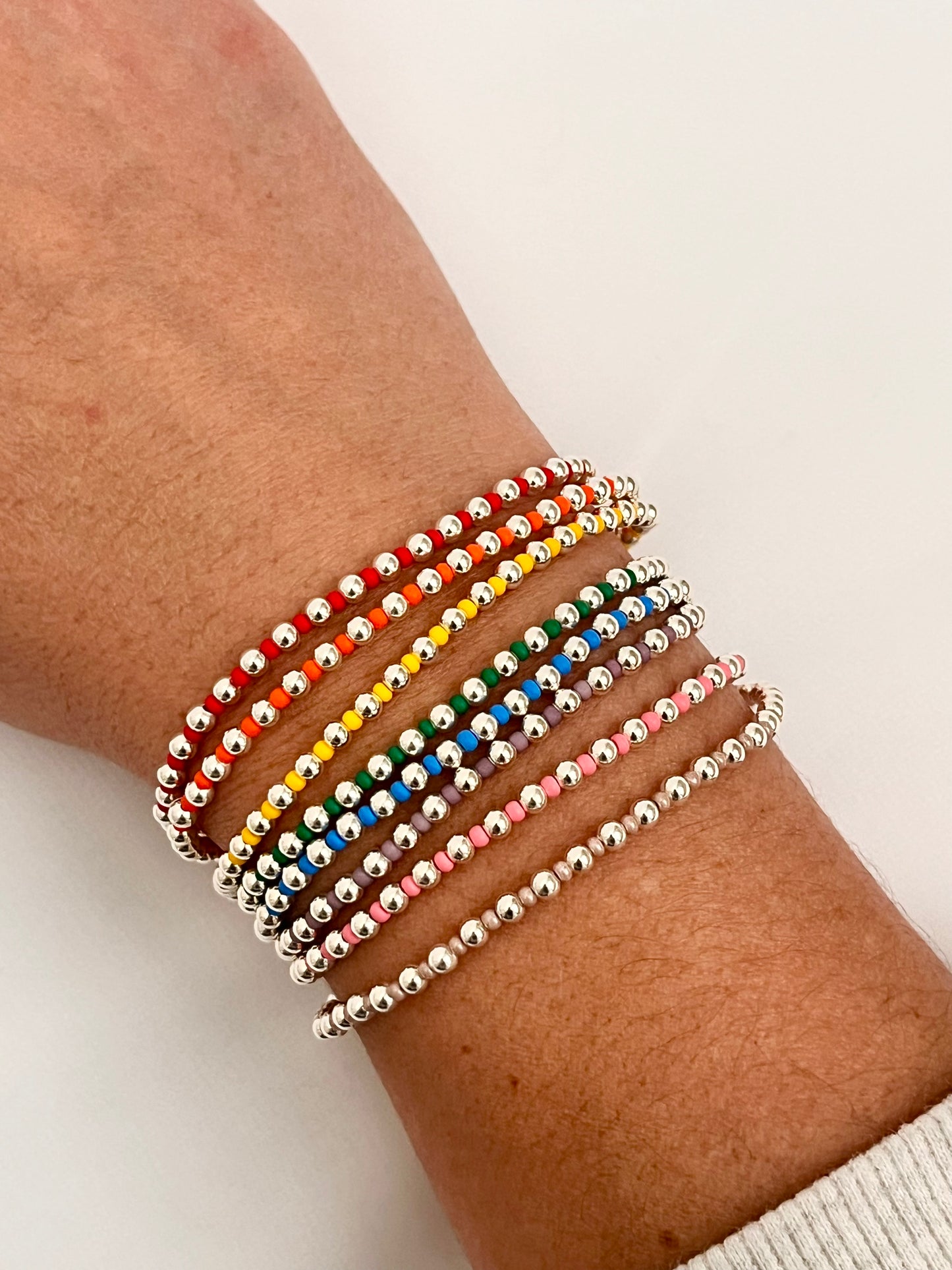 Color Pop Silver Bracelet