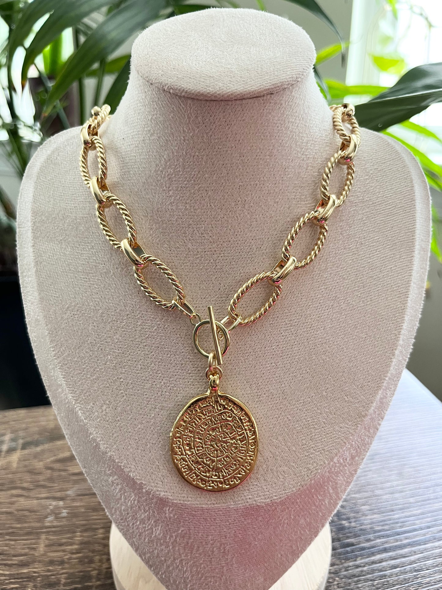 Gold Coin Necklace
