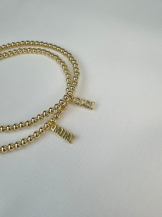 Gigi/Mimi Beaded Bracelet