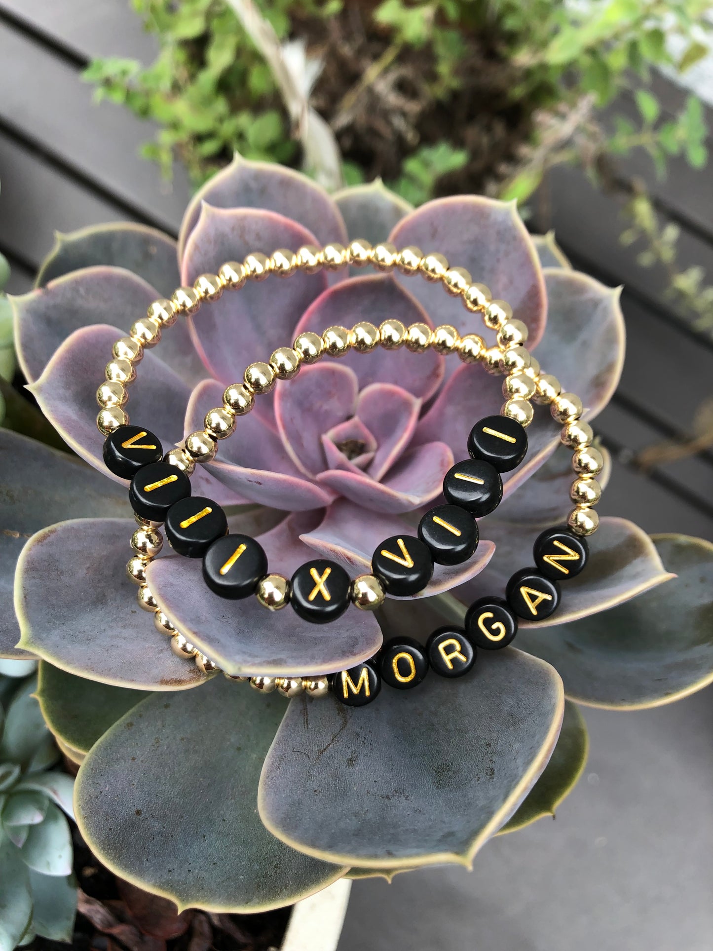 Custom Name Bracelet - 4mm
