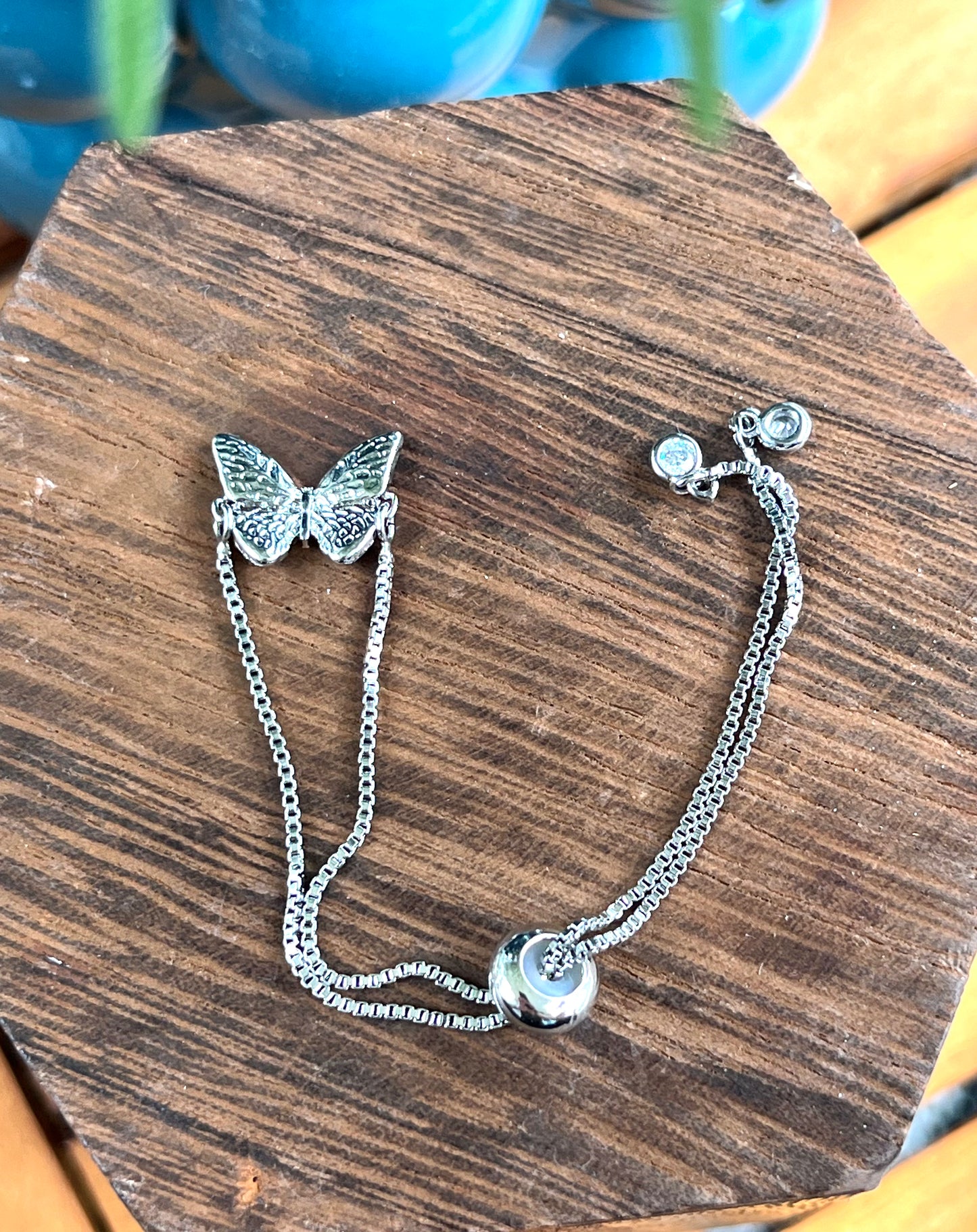 Silver Adjustable Bracelet