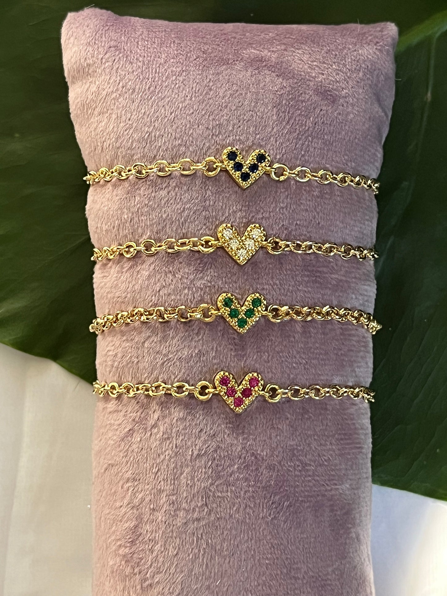 Heart Chain Bracelet