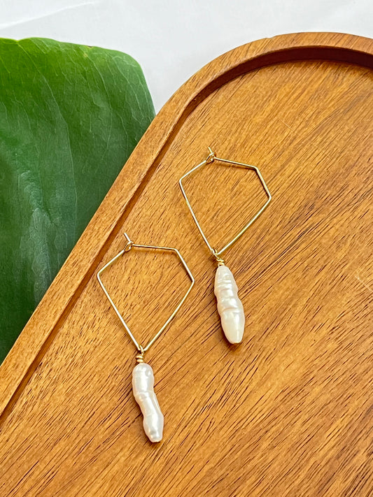 Pearl Drop Earrings